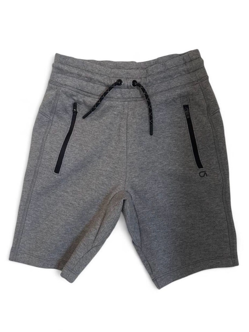 GAP Gray Athletic Knit Zip-Pocket Shorts